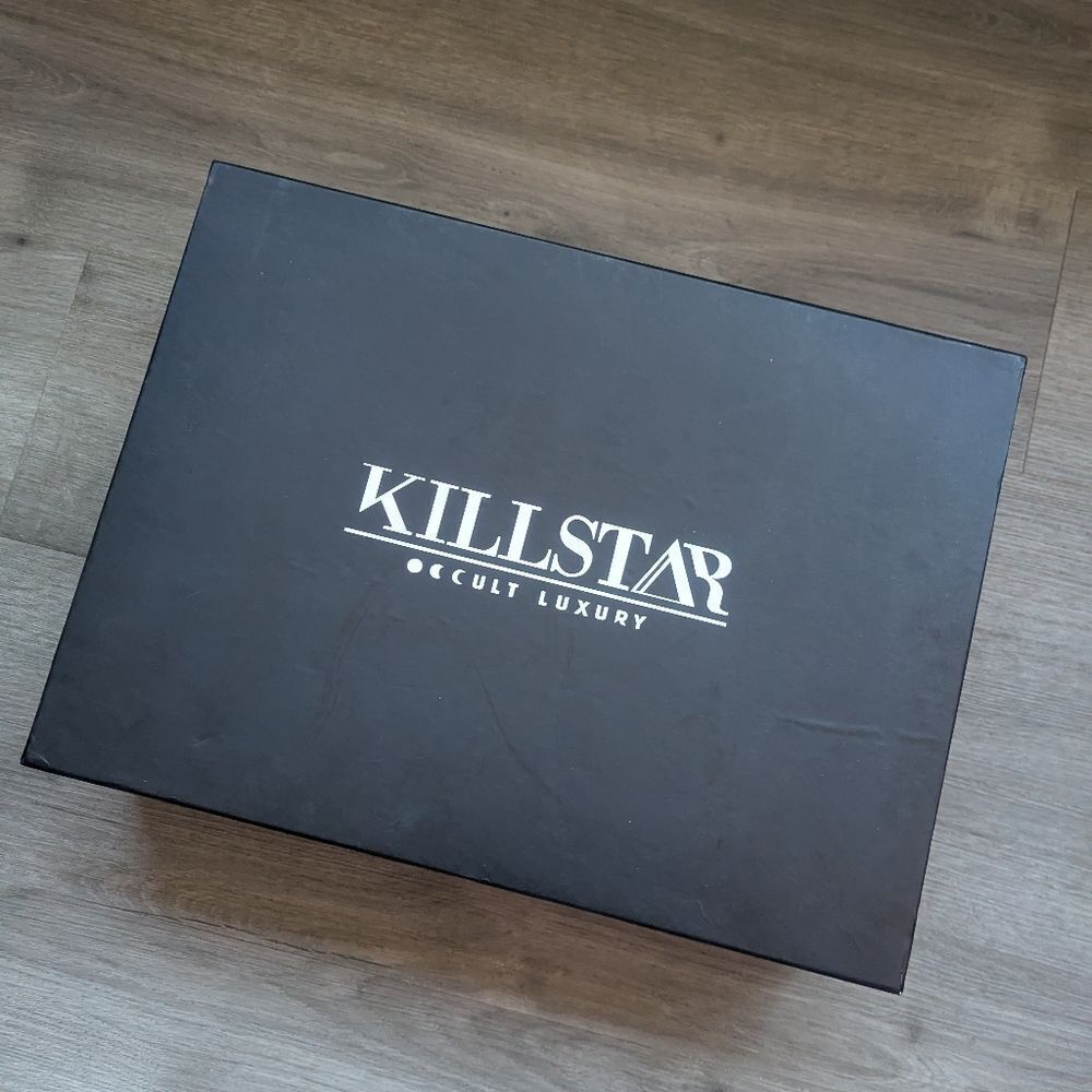 NEW IN BOX! Killstar Deadman's Boots  - Picture 7 of 10